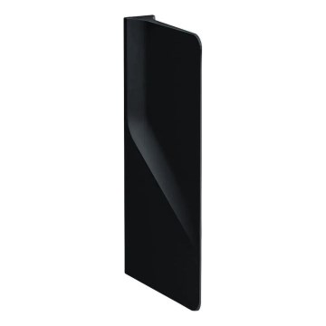 LAUFEN H8472800200001 - Divisória para mictório VAL 69x37 cm cerâmica/preto brilhante