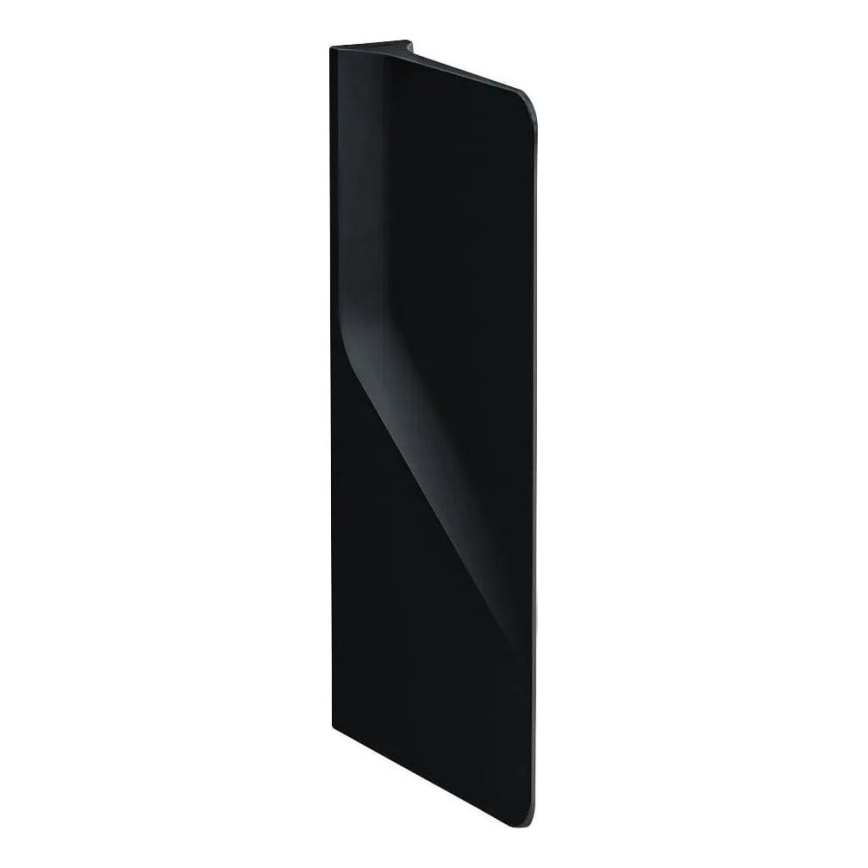 LAUFEN H8472800200001 - Divisória para mictório VAL 69x37 cm cerâmica/preto brilhante