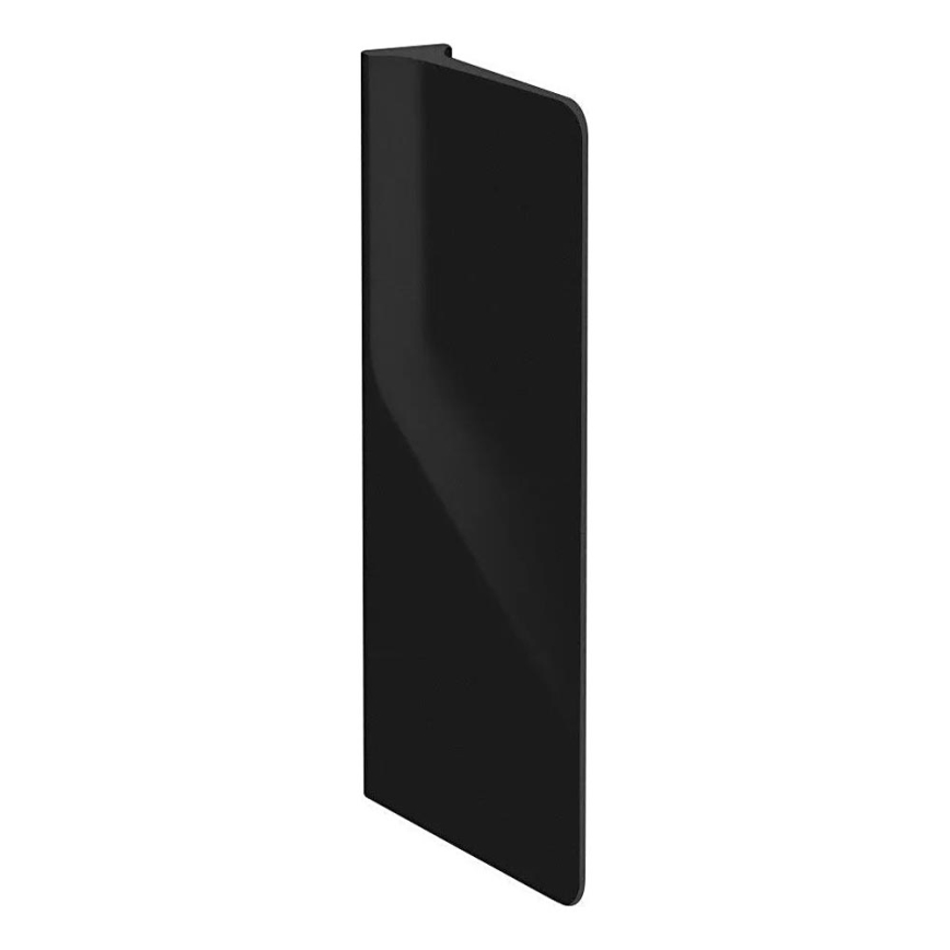 LAUFEN H8472807160001 - Divisória para mictório VAL 69x37 cm cerâmica/preto mate