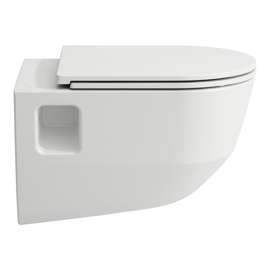 LAUFEN H8669540000001 - Sanita suspensa PRO cerâmica/branca + assento sanitário SoftClose PRO duroplástico/branco