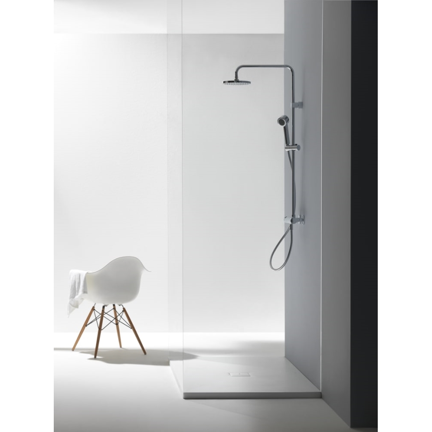 LAUFEN HF500957100600 - Conjunto de duche com torneira termostática CITYPRO cromado brilhante