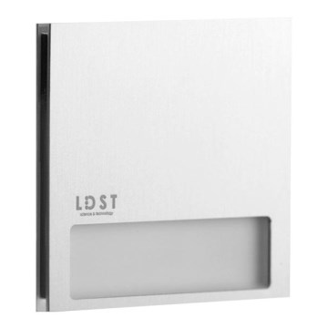 LDST AL-01-SS-BZ5 - Luz de escadas LED ALEX 5xLED/1,2W/230V cromo mate 6500K