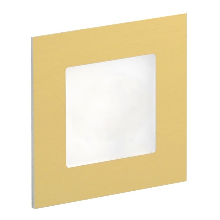 LDST AN-01-SZ-BC9 - Luz de escadas LED ANGEL 9xLED/1,2W/230V dourado 3500K