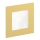 LDST AN-01-SZ-BC9 - Luz de escadas LED ANGEL 9xLED/1,2W/230V dourado 3500K