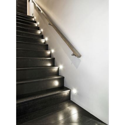 LDST DI-01-B-BZ12 - Iluminação de escada LED DIANA LED/1,2W/230V branca 6500K