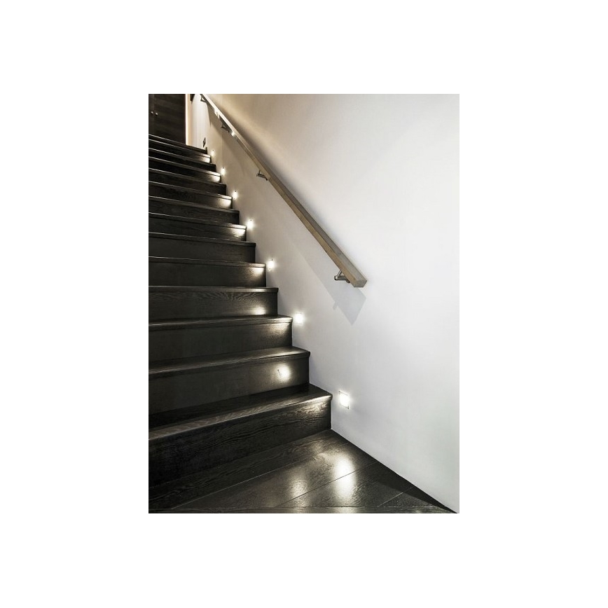 LDST DI-01-B-BZ12 - Iluminação de escada LED DIANA LED/1,2W/230V branca 6500K