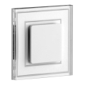 LDST KE-01-B-BC8 - Luz de escadas LED KELLY 8xLED/1,2W/230V branco 3500K