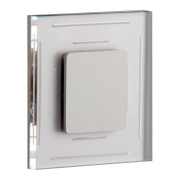 LDST SP-01-SS-BC8 - Iluminação de escadas SPACE 8xLED/1,2W/230V