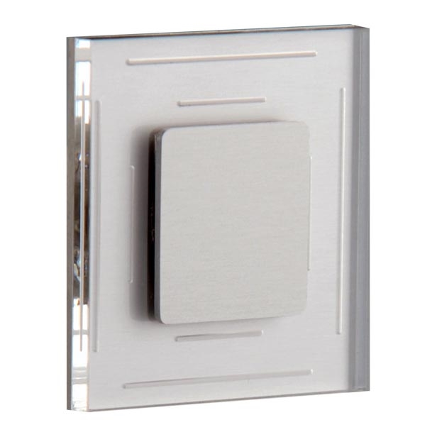LDST SP-01-SS-BC8 - Iluminação de escadas SPACE 8xLED/1,2W/230V