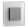 LDST SW-01-CB-BZ8 - Luz de escadas LED SWIFT 8xLED/1,2W/230V preto antigo 6500K