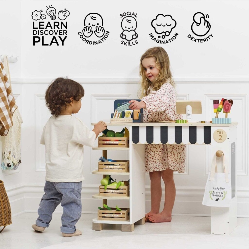Le Toy Van - Bancada com caixa registadora e acessórios
