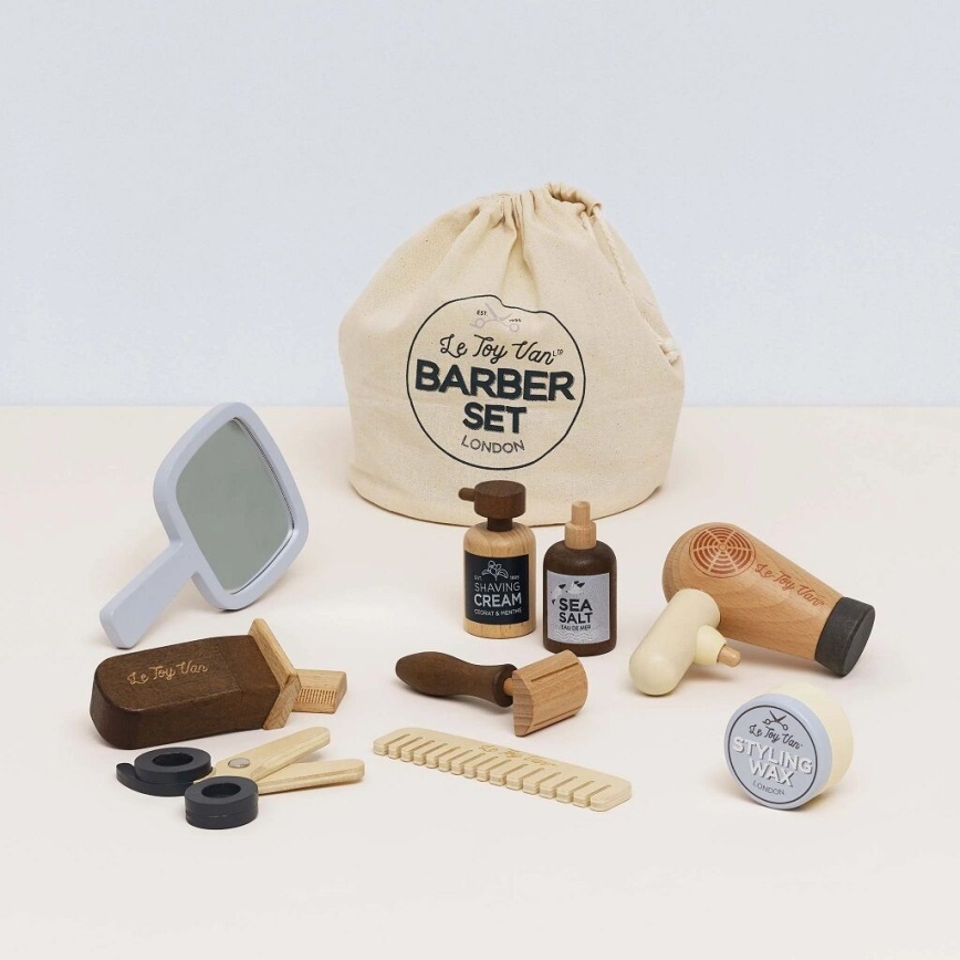 Le Toy Van - Conjunto para cabeleireiros e barbeiros