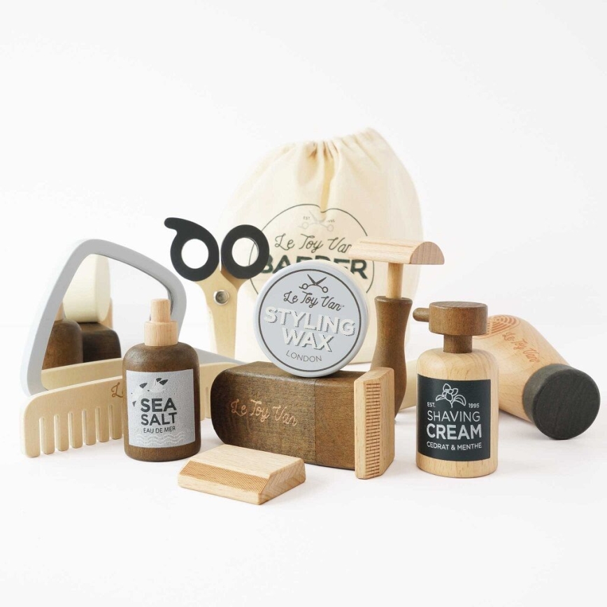Le Toy Van - Conjunto para cabeleireiros e barbeiros