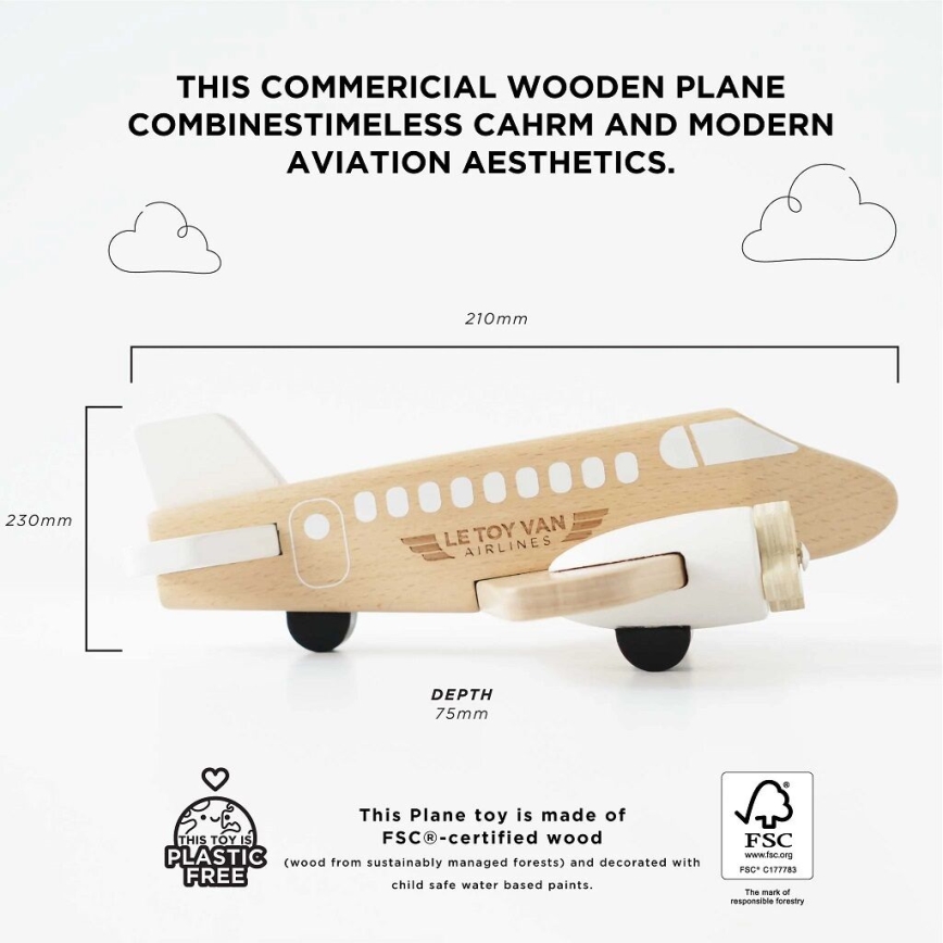 Le Toy Van - Madeira avião