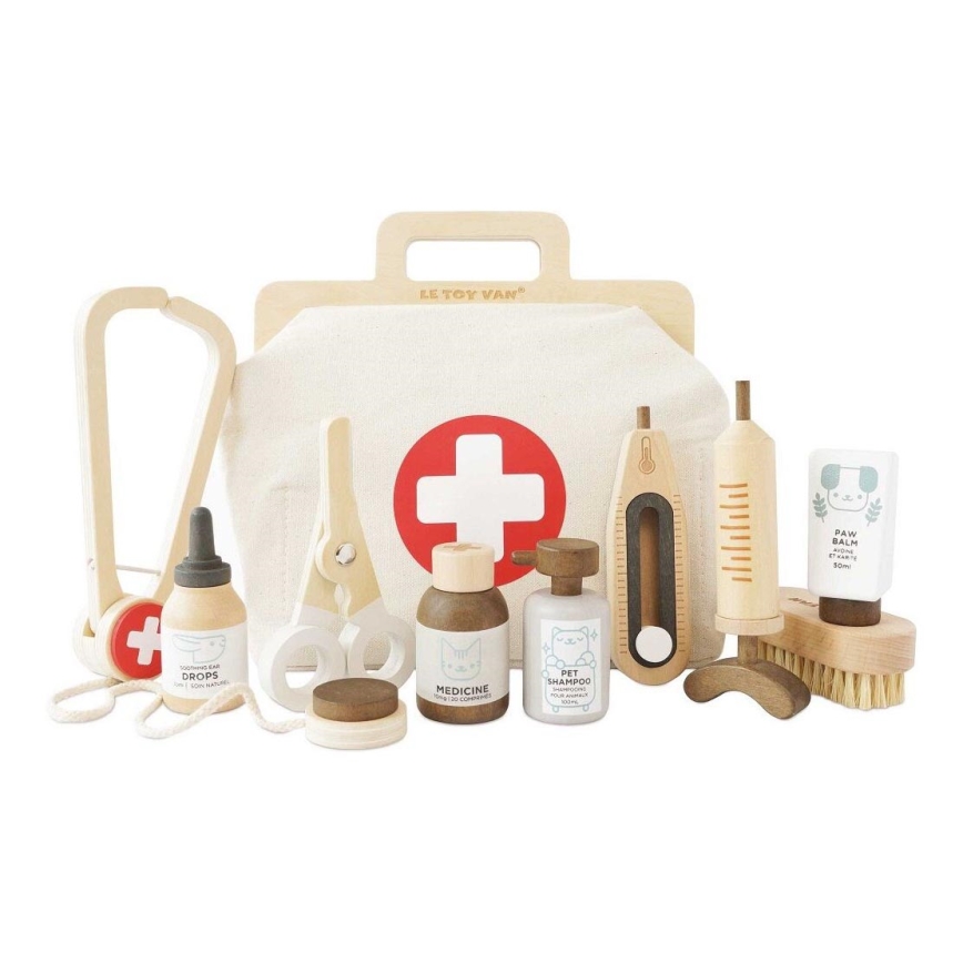 Le Toy Van - Mala veterinária com acessórios