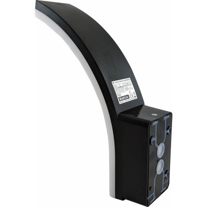 LED Aplica exterior dimmerabilă cu senzor de mișcare și senzor de crepuscul LED/12/15/20W/230V IP65 neagră