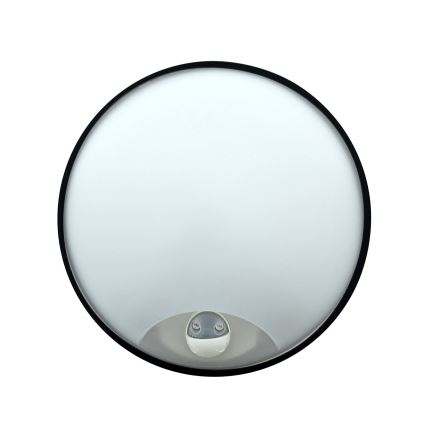 Luminária de parede exterior LED regulável com sensor de movimento LED/15/18/20W/230V 3000K/4000K/6500K IP65 preta/branca