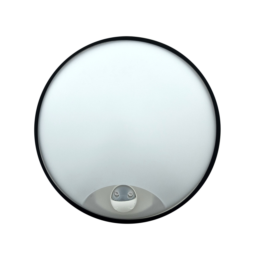 Luminária de parede exterior LED regulável com sensor de movimento LED/15/18/20W/230V 3000K/4000K/6500K IP65 preta/branca