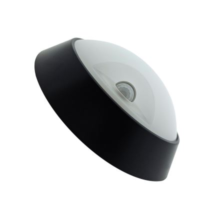 Luminária de parede exterior LED regulável com sensor de movimento LED/15/18/20W/230V 3000K/4000K/6500K IP65 preta/branca