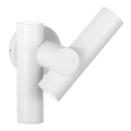 LED Arandela Exterior Flexível com Foco 2xLED/3W/230V 3000K IP44 Branco