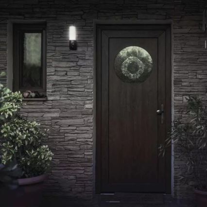 LED Câmara exterior inteligente com uma iluminação GoSmart LED/12W/230V 3200K IP65 Wi-Fi Tuya preto