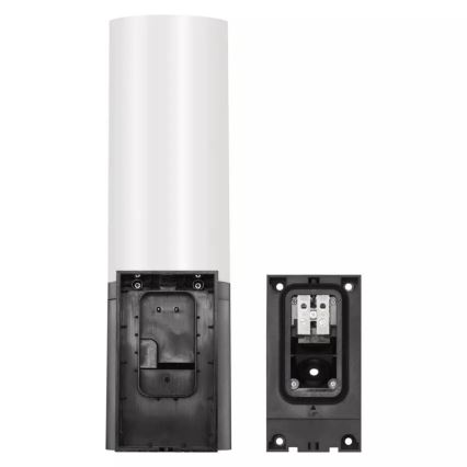 LED Câmara exterior inteligente com uma iluminação GoSmart LED/12W/230V 3200K IP65 Wi-Fi Tuya preto
