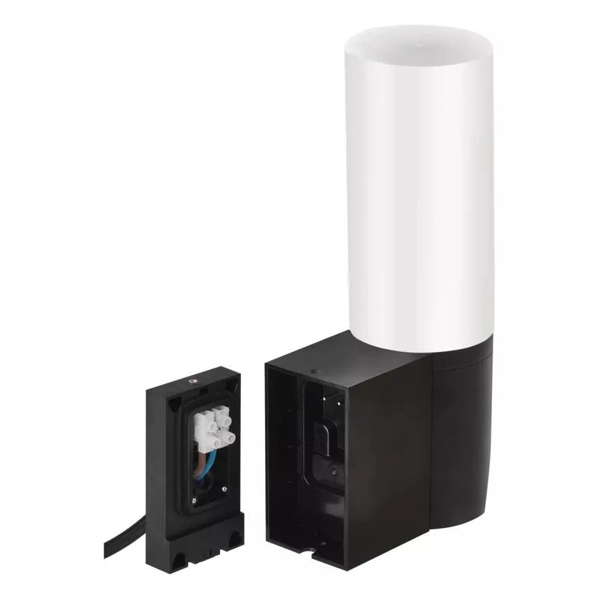 LED Câmara exterior inteligente com uma iluminação GoSmart LED/12W/230V 3200K IP65 Wi-Fi Tuya preto
