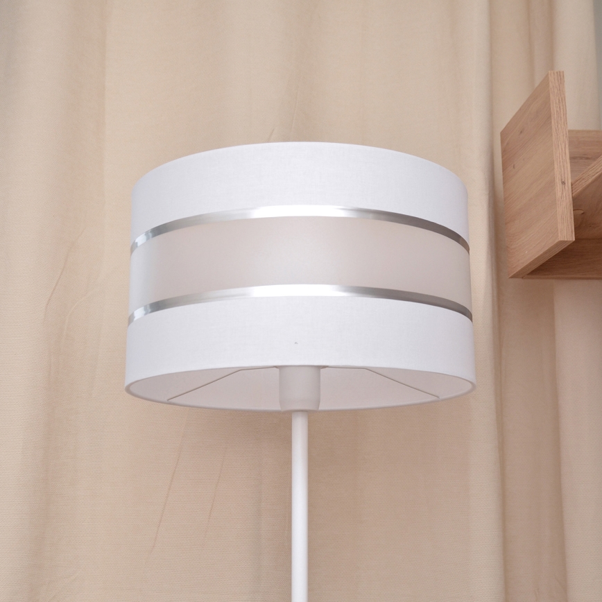 LED Candeeiro de chão HELEN 1xE27/15W/230V branco