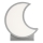 LED candeeiro de mesa infantil MOON LED/12W/230V cinzento