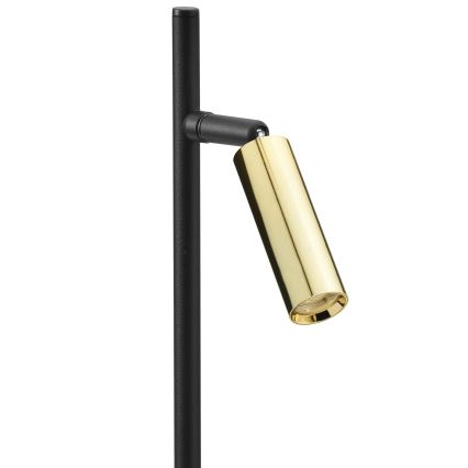 LED Candeeiro de mesa LAGOS 1xG9/6W/230V 4000K preto/dourada