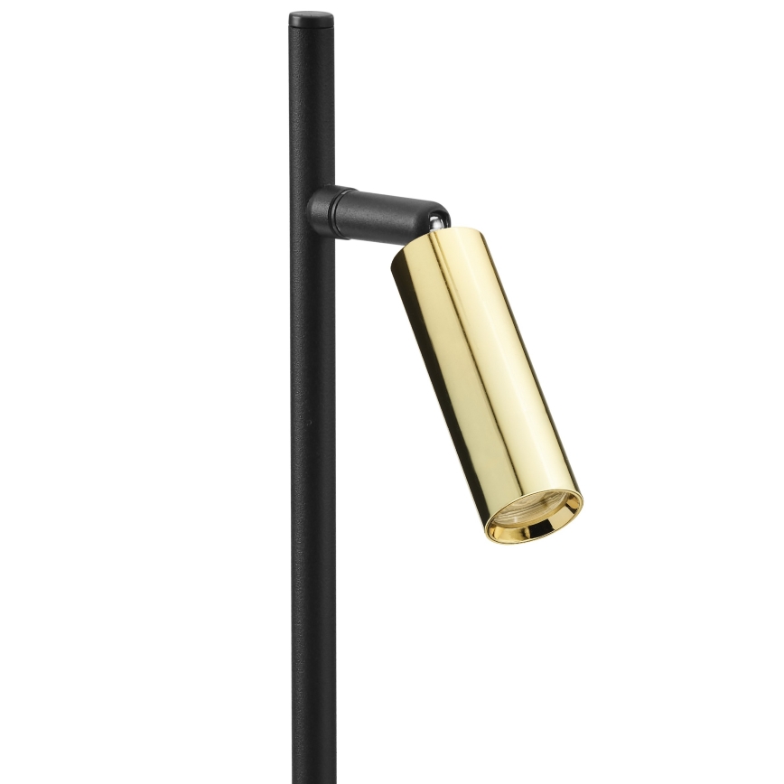 LED Candeeiro de mesa LAGOS 1xG9/6W/230V 4000K preto/dourada