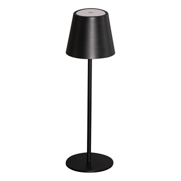 LED Candeeiro de mesa recarregável com regulação INITA LED/1,2W/1800 mAh IP54 preto