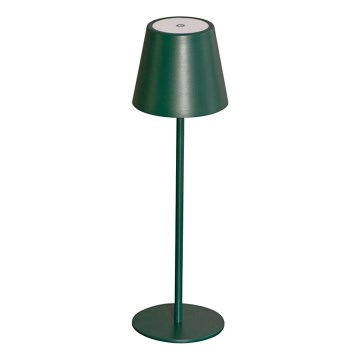 LED Candeeiro de mesa recarregável com regulação INITA LED/1,2W/1800 mAh IP54 verde
