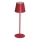 LED Candeeiro de mesa recarregável com regulação INITA LED/1,2W/1800 mAh IP54 vermelho