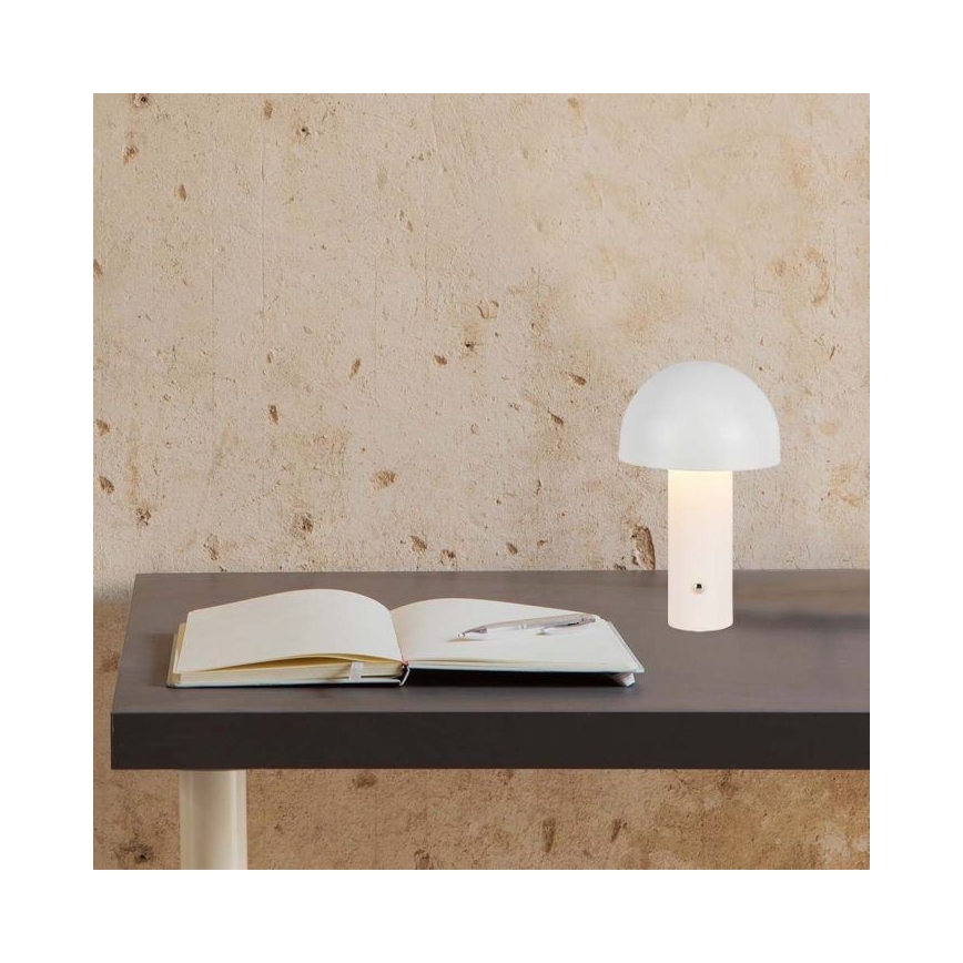 LED Candeeiro de mesa tácil recarregável com regulação LED/1W/5V 3000-6000K 1800 mAh branco