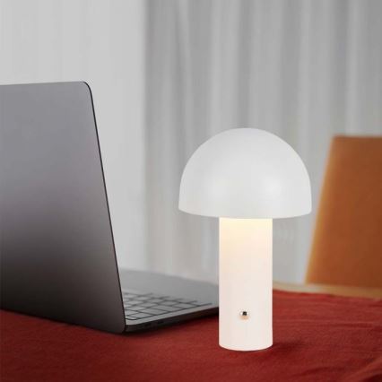 LED Candeeiro de mesa tácil recarregável com regulação LED/1W/5V 3000-6000K 1800 mAh branco