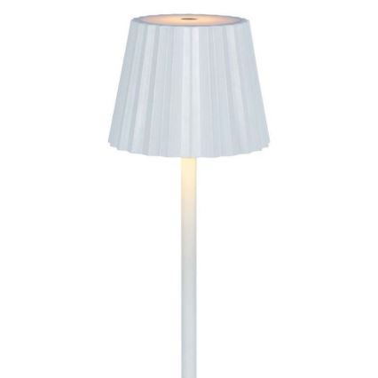 LED Candeeiro de mesa tácil recarregável com regulação LED/4W/5V 3000-6000K 1800 mAh branco