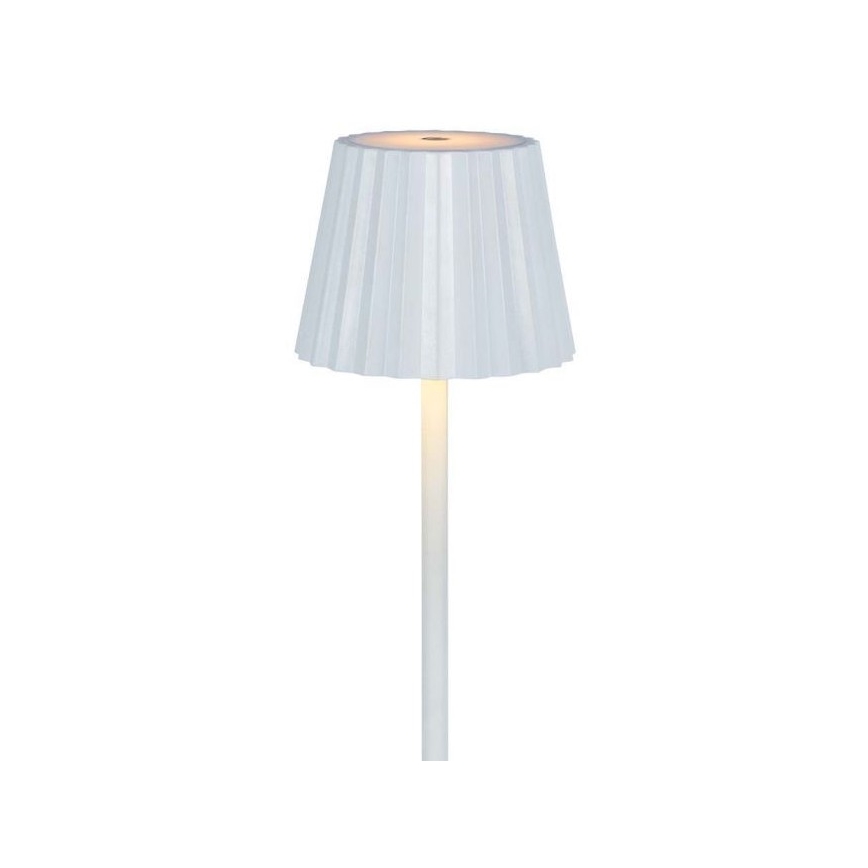 LED Candeeiro de mesa tácil recarregável com regulação LED/4W/5V 3000-6000K 1800 mAh branco