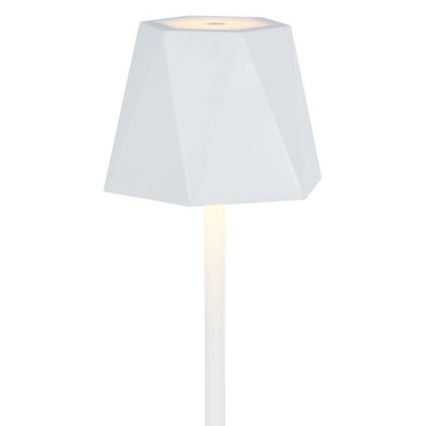 LED Candeeiro de mesa tácil recarregável com regulação LED/4W/5V 3000-6000K 1800 mAh branco