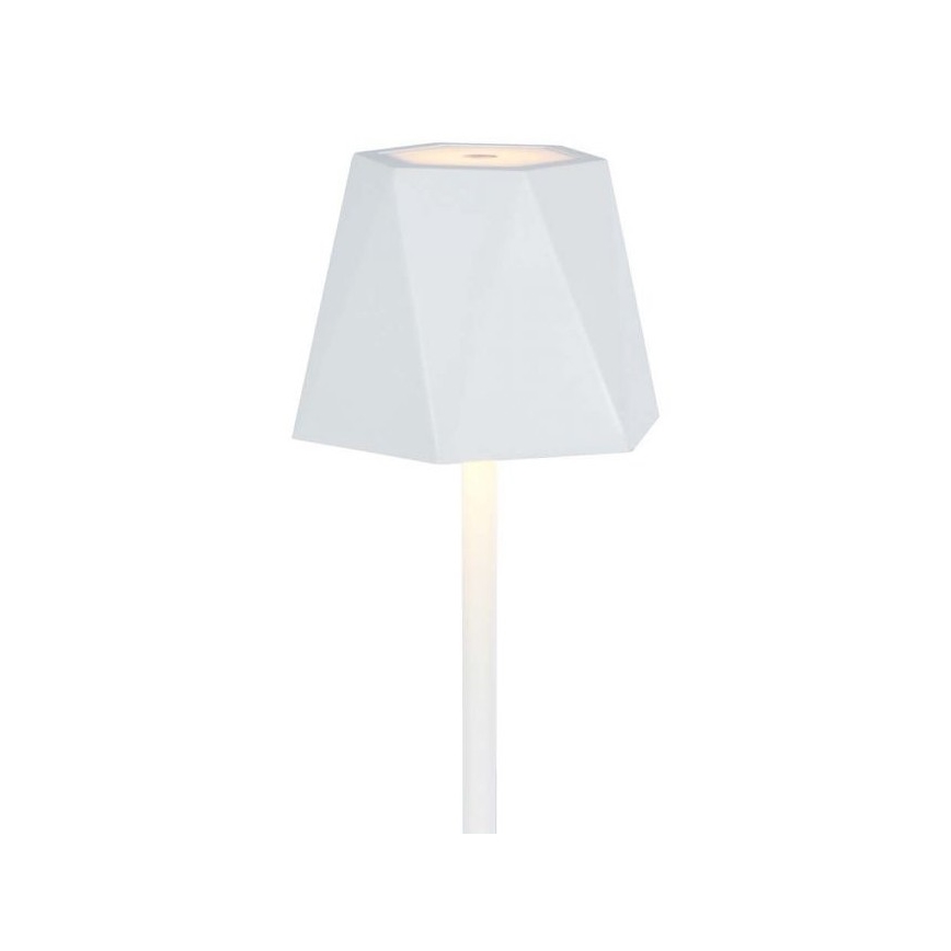 LED Candeeiro de mesa tácil recarregável com regulação LED/4W/5V 3000-6000K 1800 mAh branco