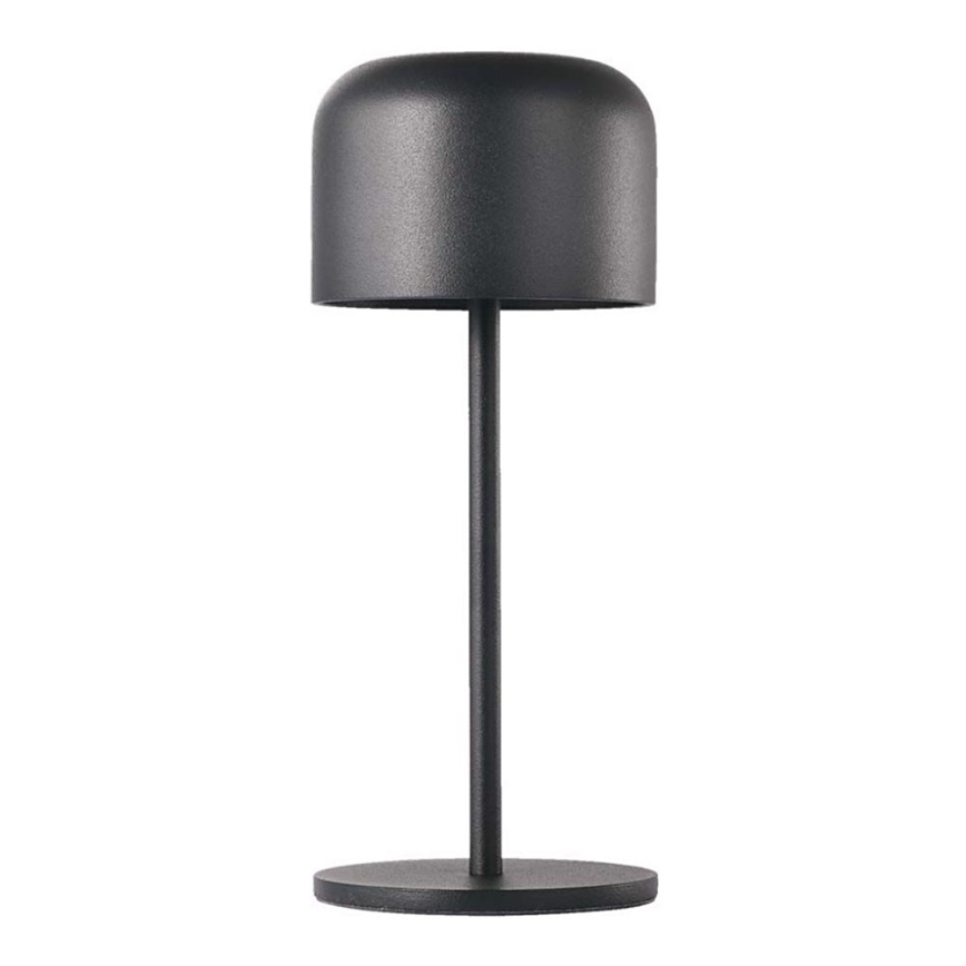 LED Candeeiro de mesa tácil recarregável com regulação LED/1,5W/5V 2700-5700K IP54 2200 mAh preto