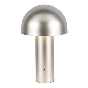 LED Candeeiro de mesa tácil recarregável com regulação LED/1W/5V 3000-6000K 1800 mAh dourada