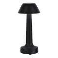 LED Candeeiro de mesa tácil recarregável com regulação LED/1W/5V 3000-6000K 1800 mAh preto