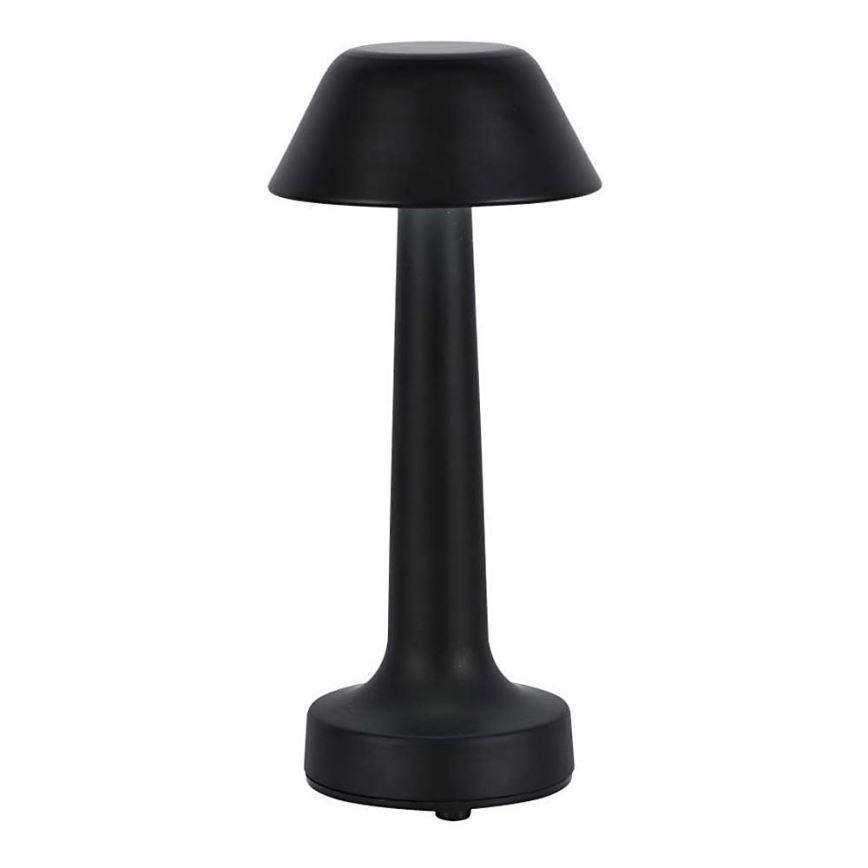 LED Candeeiro de mesa tácil recarregável com regulação LED/1W/5V 3000-6000K 1800 mAh preto