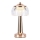 LED Candeeiro de mesa tácil recarregável com regulação LED/1W/5V 3000-6000K 1800 mAh Rosa dourado