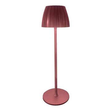 LED Candeeiro de mesa tácil recarregável com regulação LED/2,7W/5V 3000/4000/6000K 1800 mAh castanho