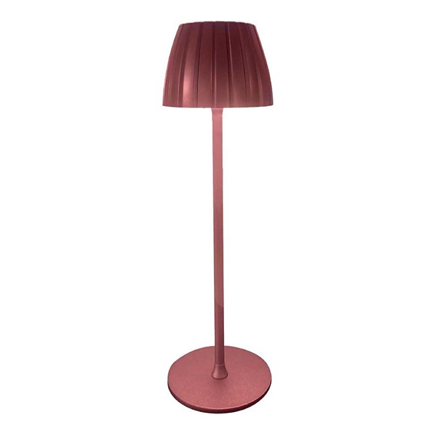 LED Candeeiro de mesa tácil recarregável com regulação LED/2,7W/5V 3000/4000/6000K 1800 mAh castanho