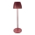 LED Candeeiro de mesa tácil recarregável com regulação LED/2,7W/5V 3000/4000/6000K 1800 mAh castanho