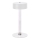 LED Candeeiro de mesa tácil recarregável com regulação LED/3W/5V 3000-6000K 2400 mAh branco
