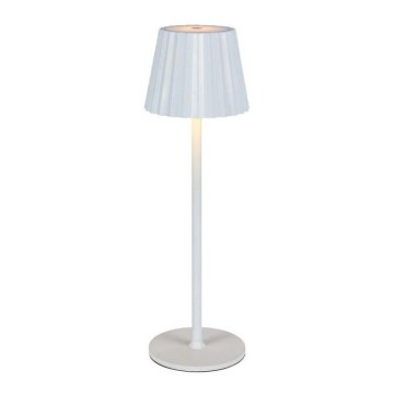 LED Candeeiro de mesa tácil recarregável com regulação LED/4W/5V 3000-6000K 1800 mAh branco